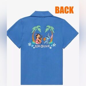 Disney Lilo & Stitch Island Life Toddler Woven Button-Up Toddler Size 2T